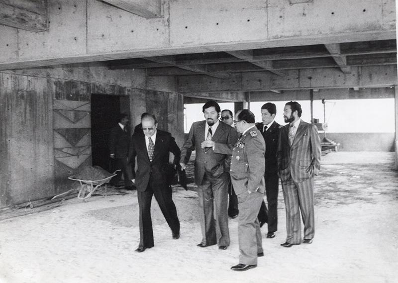 Construcción del edificio de CIESPAL - Marco Ordónez, Director General