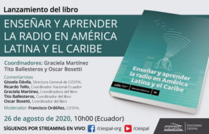 Lanzamiento libro: Enseñar y aprender la Radio en América Latina y el Caribe. Radiografías de este presente