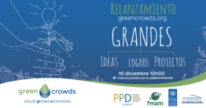 Relanzamiento de Greencrowds.org, la primera plataforma de crowdfunding social del Ecuador