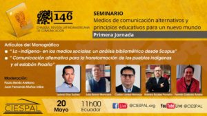 Primera Jornada | Seminario: Medios de comunicación alternativos y principios educativos para un nuevo mundo